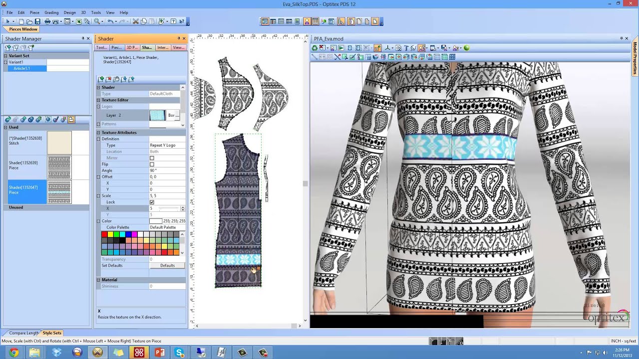 optitex pattern design software